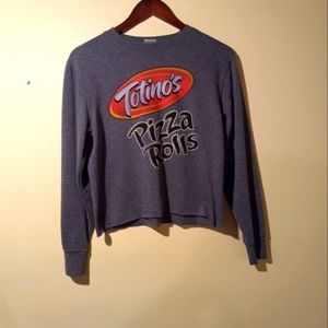 Women's Totino's Pizza Rolls Long Sleeve Top.
